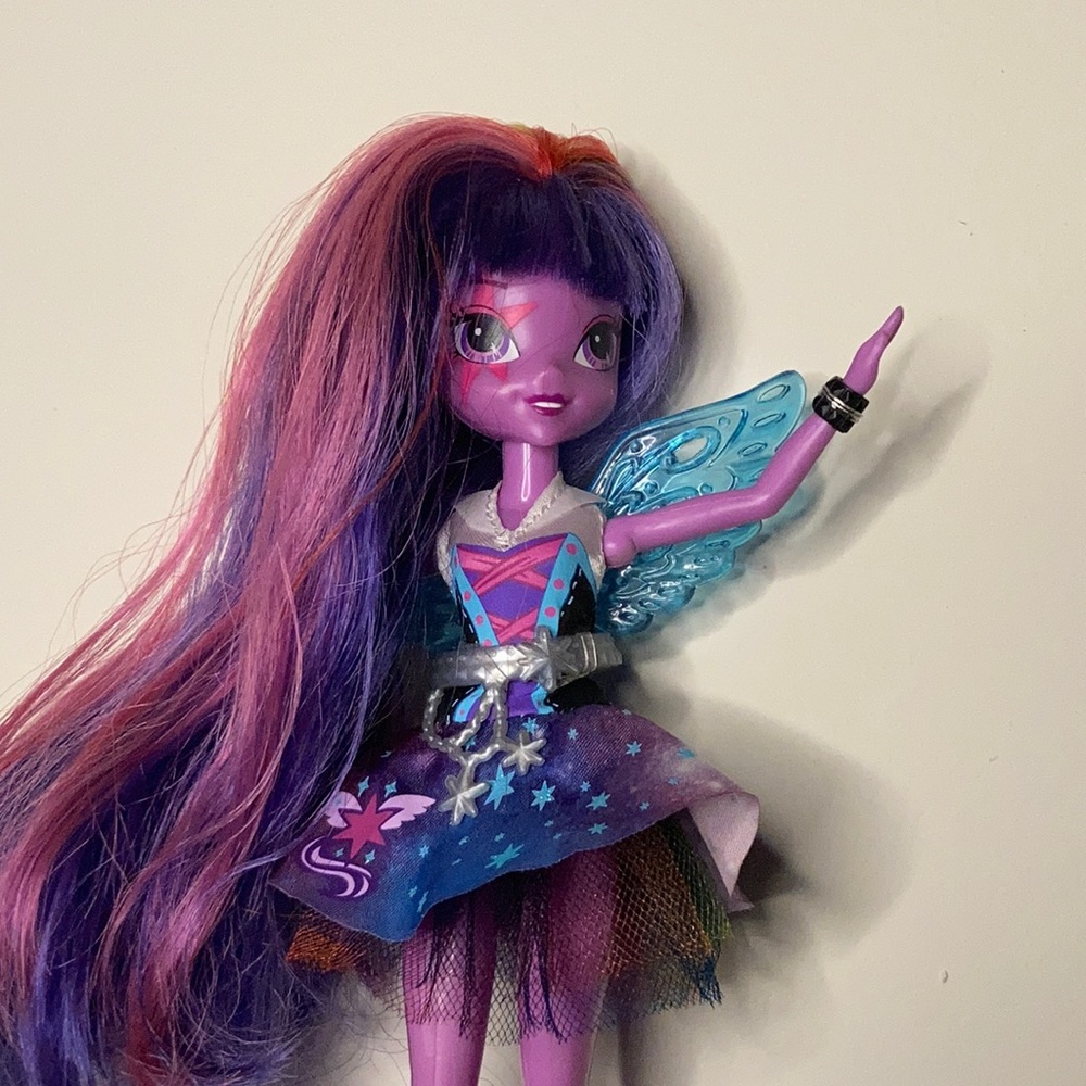 My little pony equestria girls Twilight Sparkle talking doll